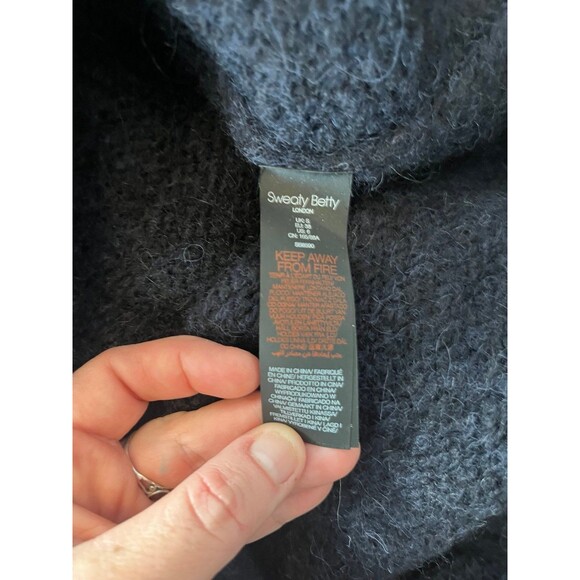 Sweaty Betty dark blue Hoodie size small sweater hoodie - Picture 4 of 6